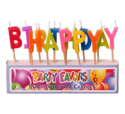 Bulk Pack 6 x Set Of Letters "Happy Birthday" - Pack of 13 Letters