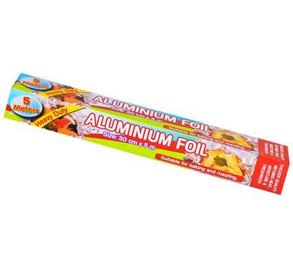 Bulk Pack 6 x Heavy Duty Aluminium Foil - 30cm Wide x 5m Long