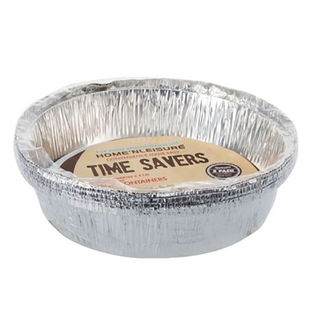 Aluminium pie outlet dishes