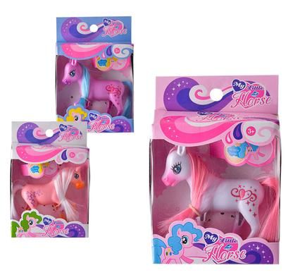 Bulk Pack 6 x Pony Play Set &amp; Accessories - 8 x 9cm