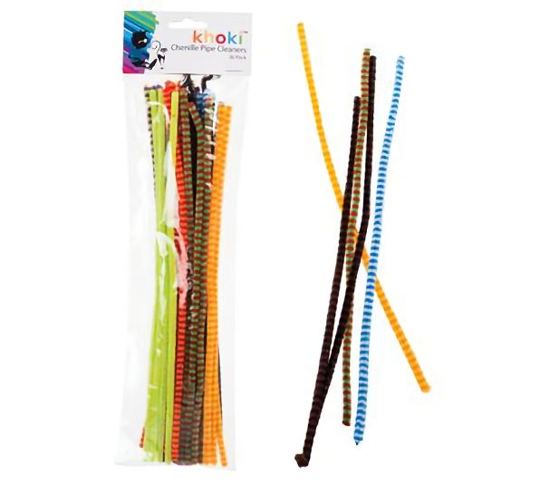 Bulk Pack 6 x Art &amp; Craft Accessories - Pipe Cleaners 30cm