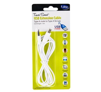 Bulk Pack 6 x Extension USB Cable 1.5m Male/Female