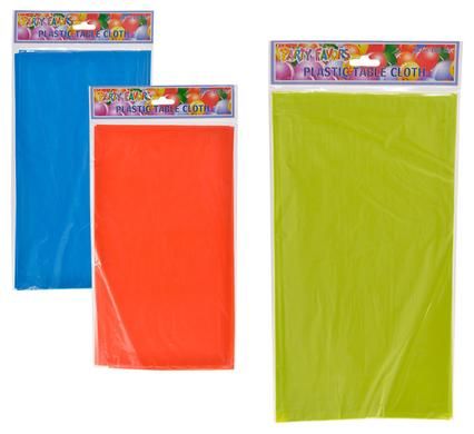 Bulk Pack 6 x Party Table Cloth For Boys - 132 x 183cm