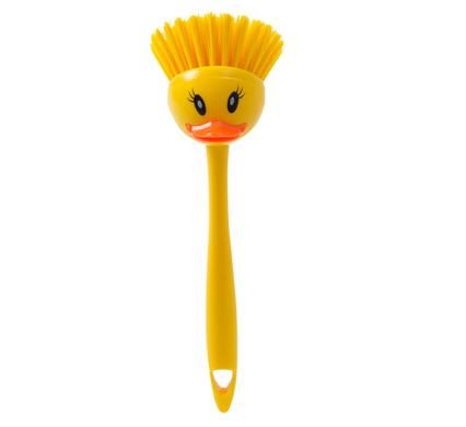 Bulk Pack 6 x Duck Design Dish Brush - Long Handle