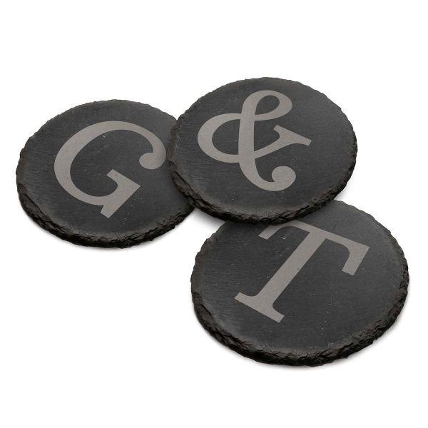 Ginsanity - The Gin Collective - G &amp; T Coasters Stone Slate Coasters