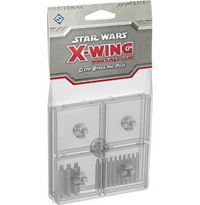 Star Wars X-Wing Miniatures Game: Clear Bases And Pegs