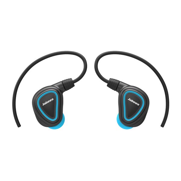 Jabees Shield Bluetooth Sport Wireless Earphones - Blue