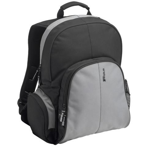 Targus Essential 15.4-16" Nylon Backpack - Black/Grey