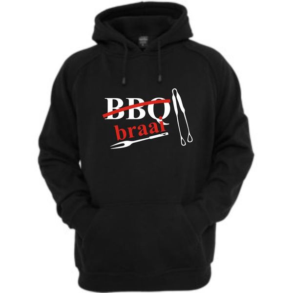 Bbq Braai - Black Hoodie