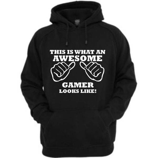This Is What An Awesome Gamer Looks Like - Black Hoodie