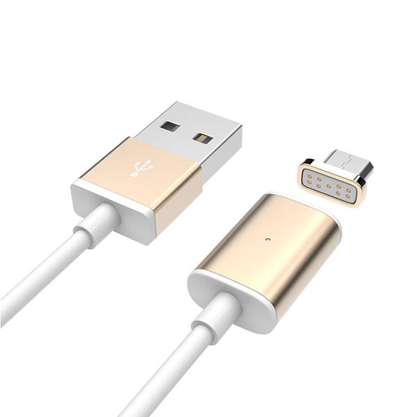 Magnetic Data Cable For V8 (micro USB) - Gold
