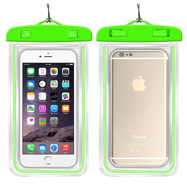 Cell Phone Dry Bag Pouch - Green image