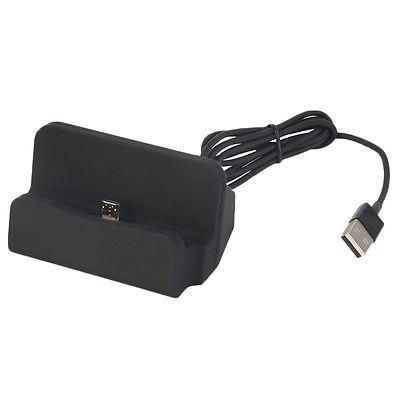 Charge &amp; Sync Docks Samsung Micro USB - Black
