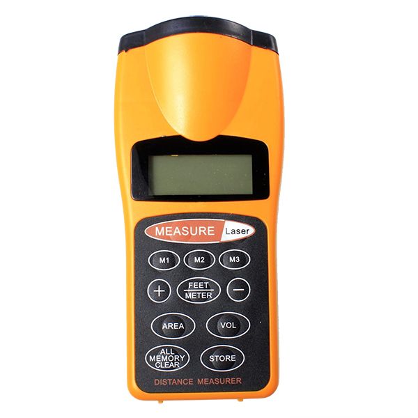 Digital Ultrasonic And Laser Point Distance Measure
