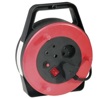 Zenith Extension Cord on Plastic Reel - 10m