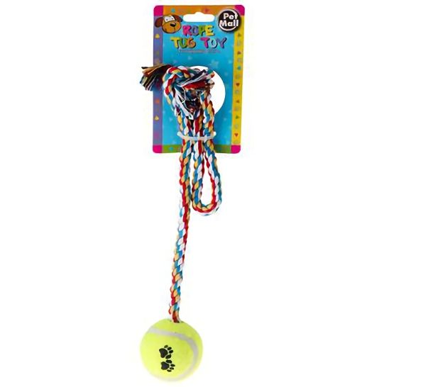 Bulk Pack 5 x Dogs Tug A Ball