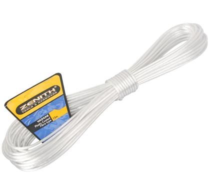 Bulk Pack 5 x Zenith Fibre &amp; Plastic Coated Cord Wash Line Plastic - 15m