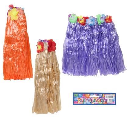 Bulk Pack 5 x Dress Up Hawai Grass Skirt