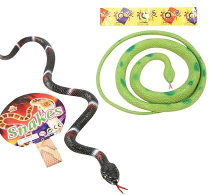 Bulk Pack 5 x Rubber Snake 86cm - Assorted
