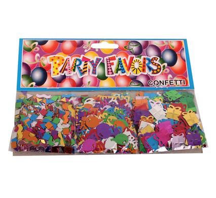 Bulk Pack 5 x Happy Birthday Party Confetti - 3 Piece Pack