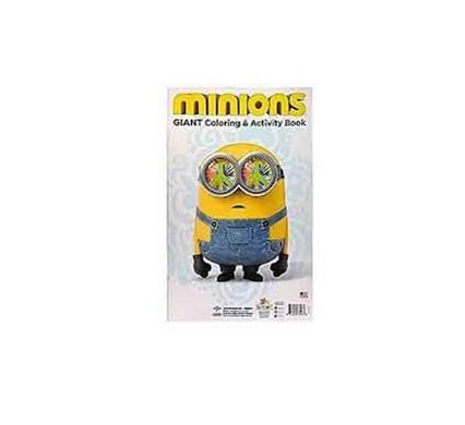 Bulk Pack 4 x Colouring Book Giant Minions