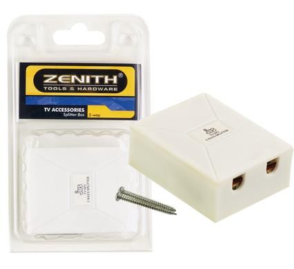 Bulk Pack 4 x Tv Splitter Box 2-Way