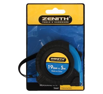 Bulk Pack 4 x Zenith Steel Tape 5.0M X 19mm