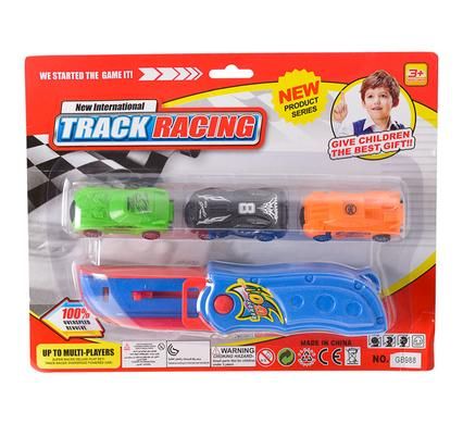 Bulk Pack 4 x Flip &amp; Shoot Game with 3 Cars