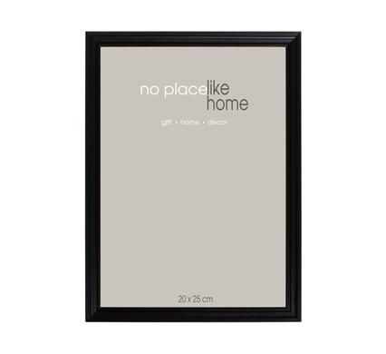 Bulk Pack 4 x Wood Black Finish Photo Frame - 20 x 25cm