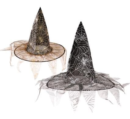 Bulk Pack 4 x Dress Up Hat Witch For Children