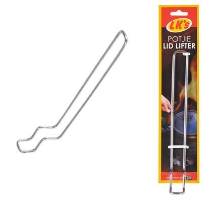 Bulk Pack 5 X Cast Iron 3 Legged Pot Lid Lifter