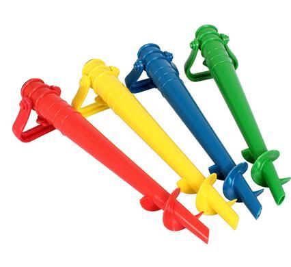 Bulk Pack 5 X Beach Umbrella Spike Screw In