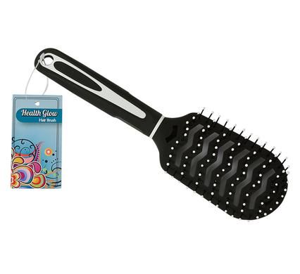 Bulk Pack 5 X Hair Brush Assorted 23cm Vent - Black