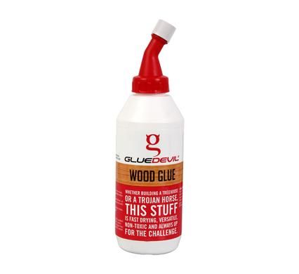 Bulk Pack 5 X Wood Glue Jar &amp; Spout 250ml
