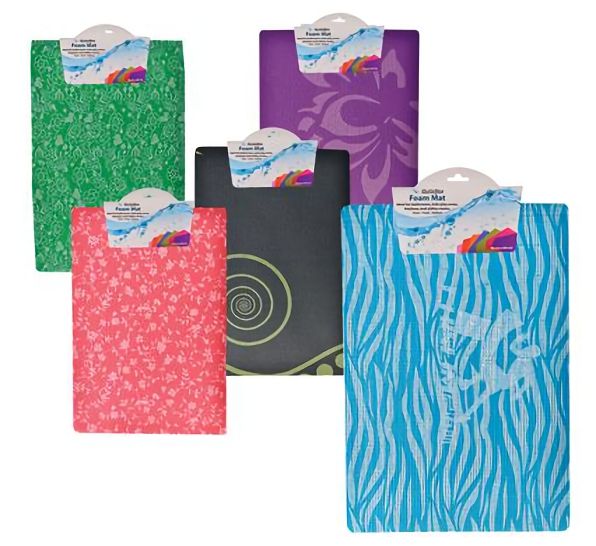 Bulk Pack 5 X Bathmat Anti-Slip (40cm x 60cm) - Assorted