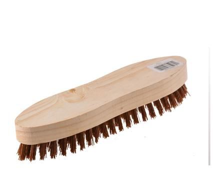 Bulk Pack 5 X Scrubbing Brush 27cm - Wooden Back