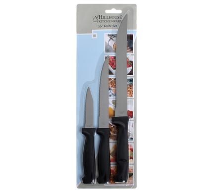 Bulk Pack 5 X Utility Knife Set 3 Piece Set