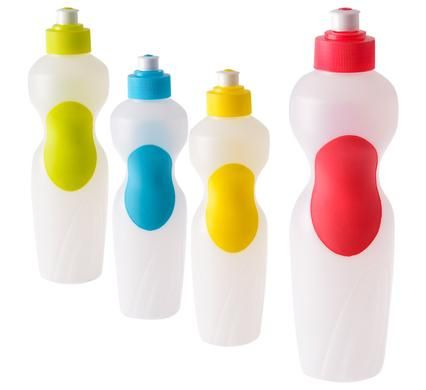 Bulk Pack 5 X Plastic Water Bottle 650ml