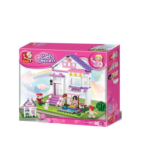 Sluban Girls Dream -Villa With Pool - 291 Piece