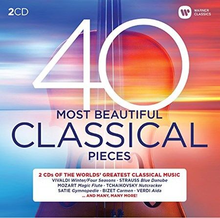 Various Artists - 40 Most Beautiful Classical Pieces (CD)