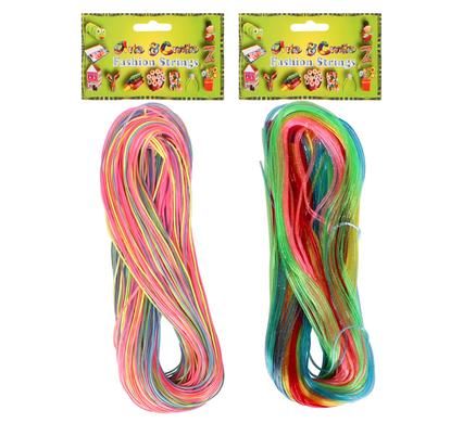 Bulk Pack 4 x Art &amp; Craft Fashion Strings - Pack Of 50 Assorted