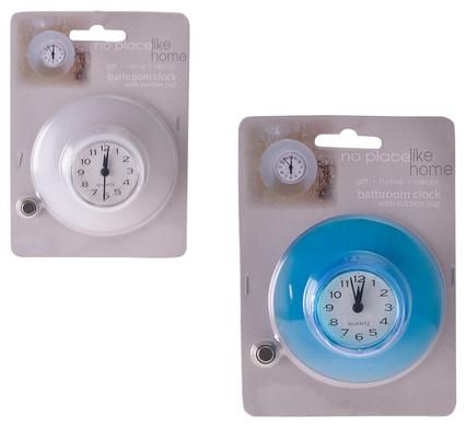 Bulk Pack 4 x 8.7cm Round Plastic Bathroom With Suction