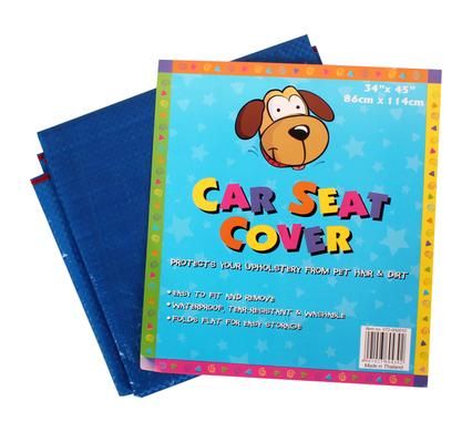 Bulk Pack 4 x Pets 86cmx114cm Car Seat Cover