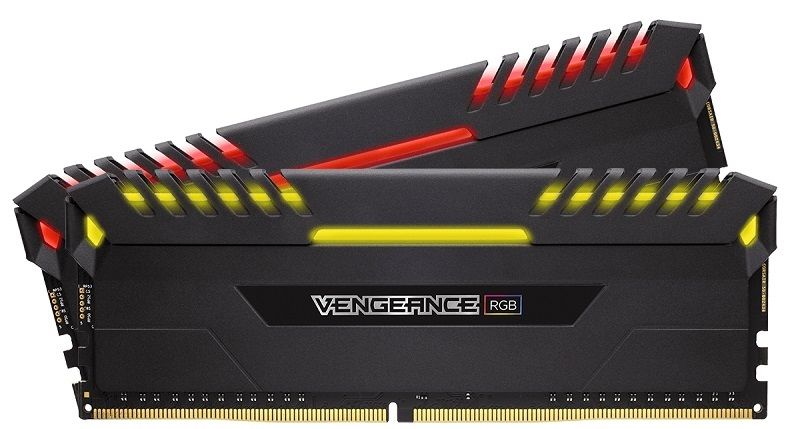 【未開封】CORSAIR DDR4-2666 16GB (8GBx2) Corsair Vengeance RGB LED DDR4 2666 RAM 16GB (2 x 8GB
