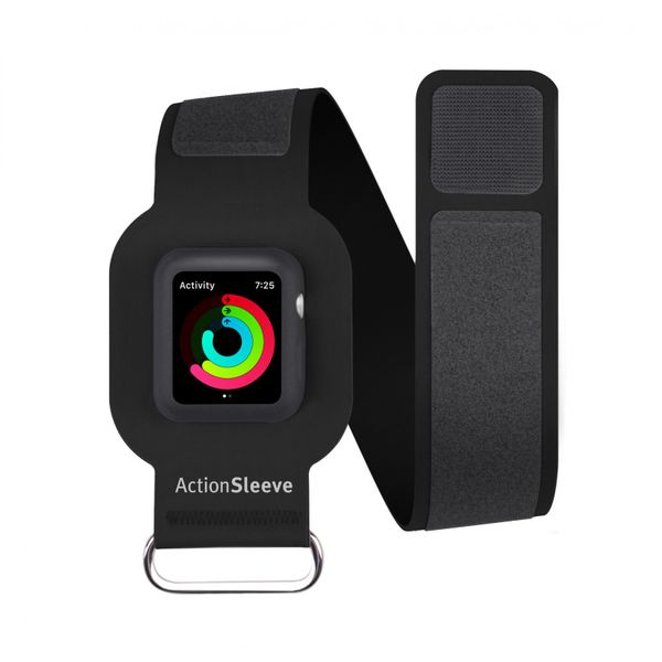 Actionsleeve Armband For 42mm Apple Watch Slim-Black