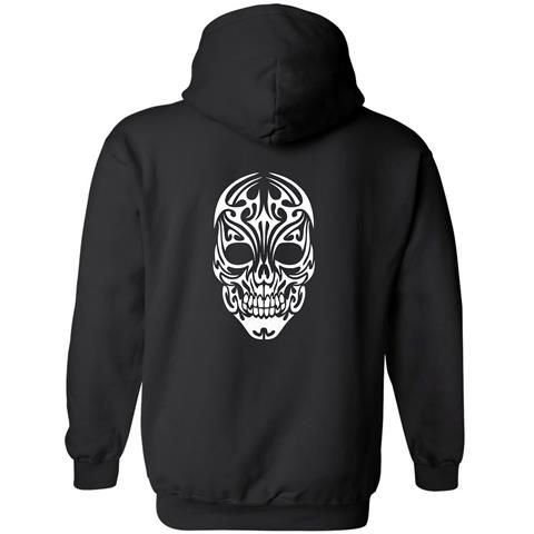 Skull Front Pocket Hoodie