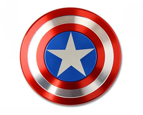 Fidget Spinner Aluminium - Captain America