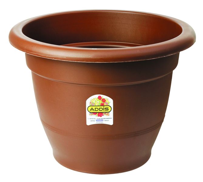 Addis - 44cm Venus Plant Pot - Chocolate Brown