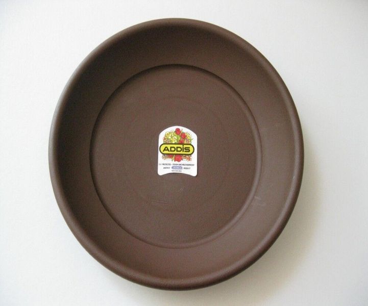 Venus Pot Plant Saucer 36cm - Chocolate Brown
