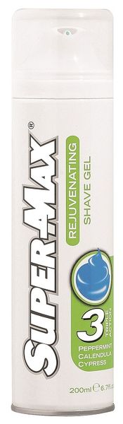 Super-Max Ultimate Rejuvenating Shaving Gel - 200ml